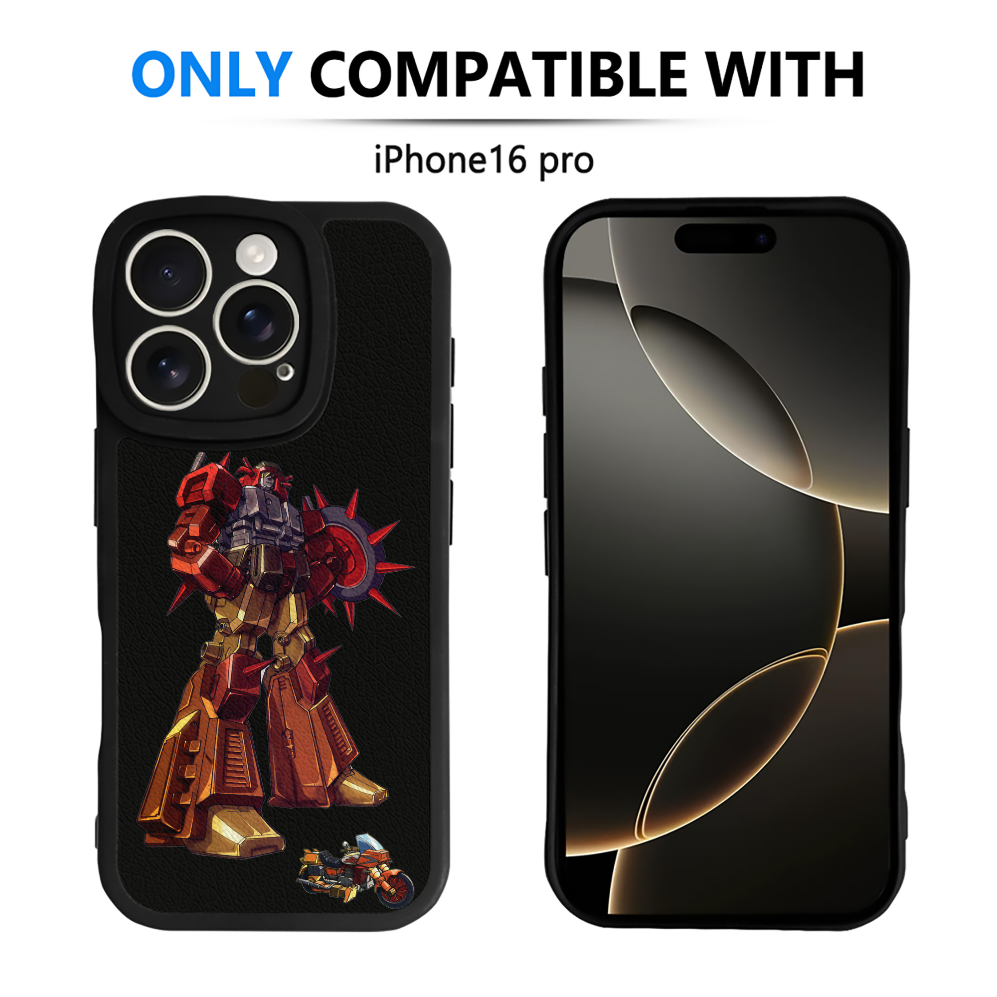 （画像用）  【iPhone 16シリーズ対応】シリコンスマホケース（レザー調） 材質：シリコン